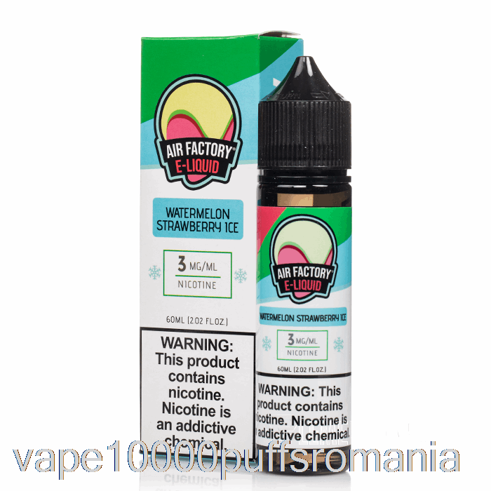 Vape Romania Pepene Verde Capsuni Gheata - Air Factory - 60ml 3mg